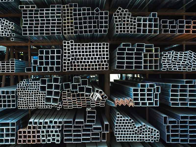 pipes of aluminum