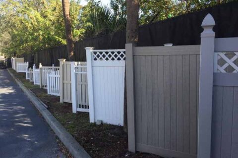 types of fence
